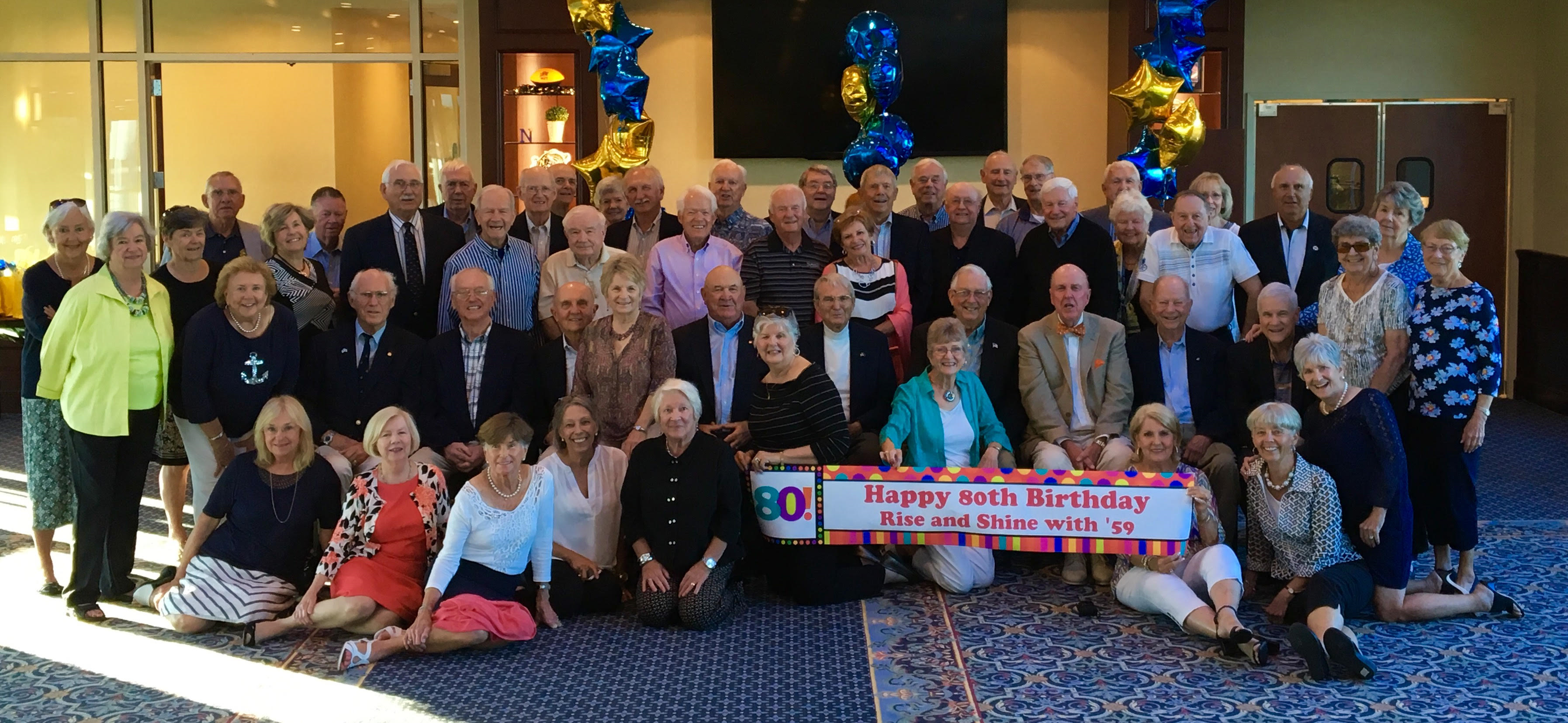 1959 Class Birthday Bash Clasmates and Spouses